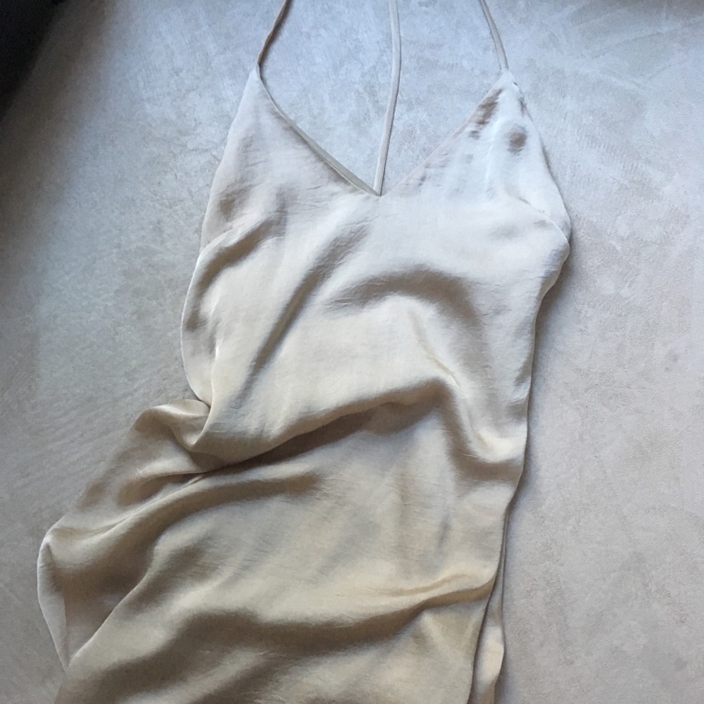 Boutique satin dress